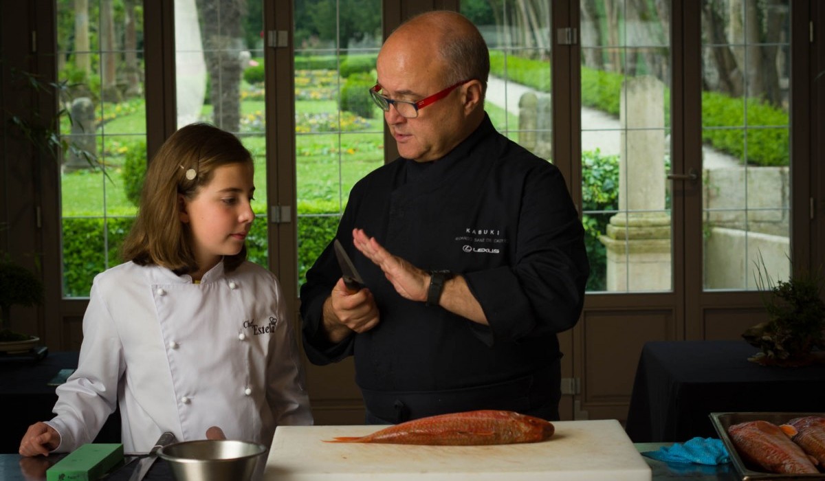 Clase magistral del chef Ricardo Sanz del restaurante Kabuki